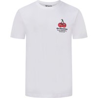 On Vacation T-Shirt mit farbigem Back-Print aus Bio-Baumwolle von On Vacation