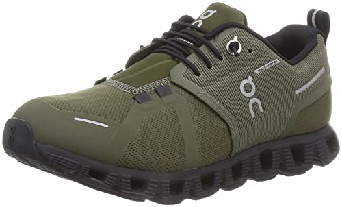 ON Cloud 5 Waterproof Freizeitschuhe Damen OLIVE / BLACK - Gr.10,5 - [59WWP] von On