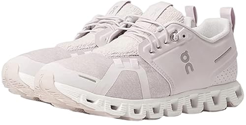 ON Damen Cloud 5 Terry Sneakers, Lilie/Sand, 37.5 EU von On