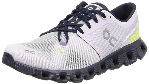 On Running Damen Cloud X 3 Sneaker, Orchid Iron, 40.5 EU von On