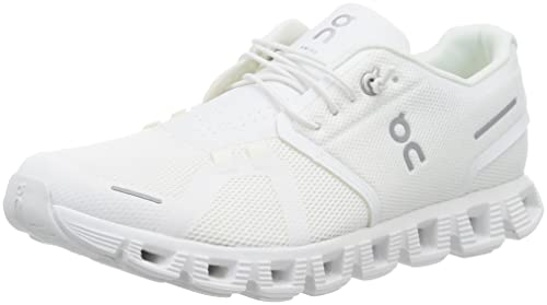 ON Herren Cloud 5 Textile Synthetic All White Trainer 40.5 EU von On