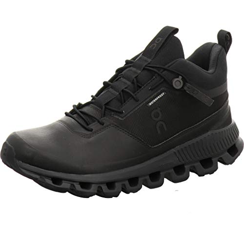 On Running Damen Cloud Hi Waterproof Textile Synthetic Black Trainer 37 EU von On