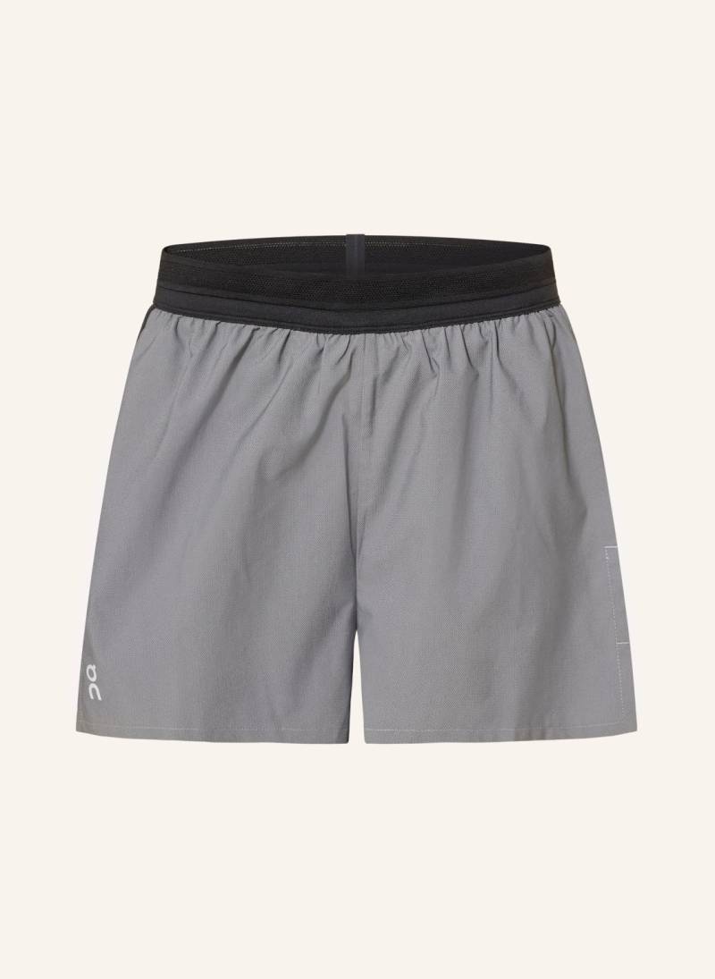On 2-In-1-Laufshorts Lumos grau von On