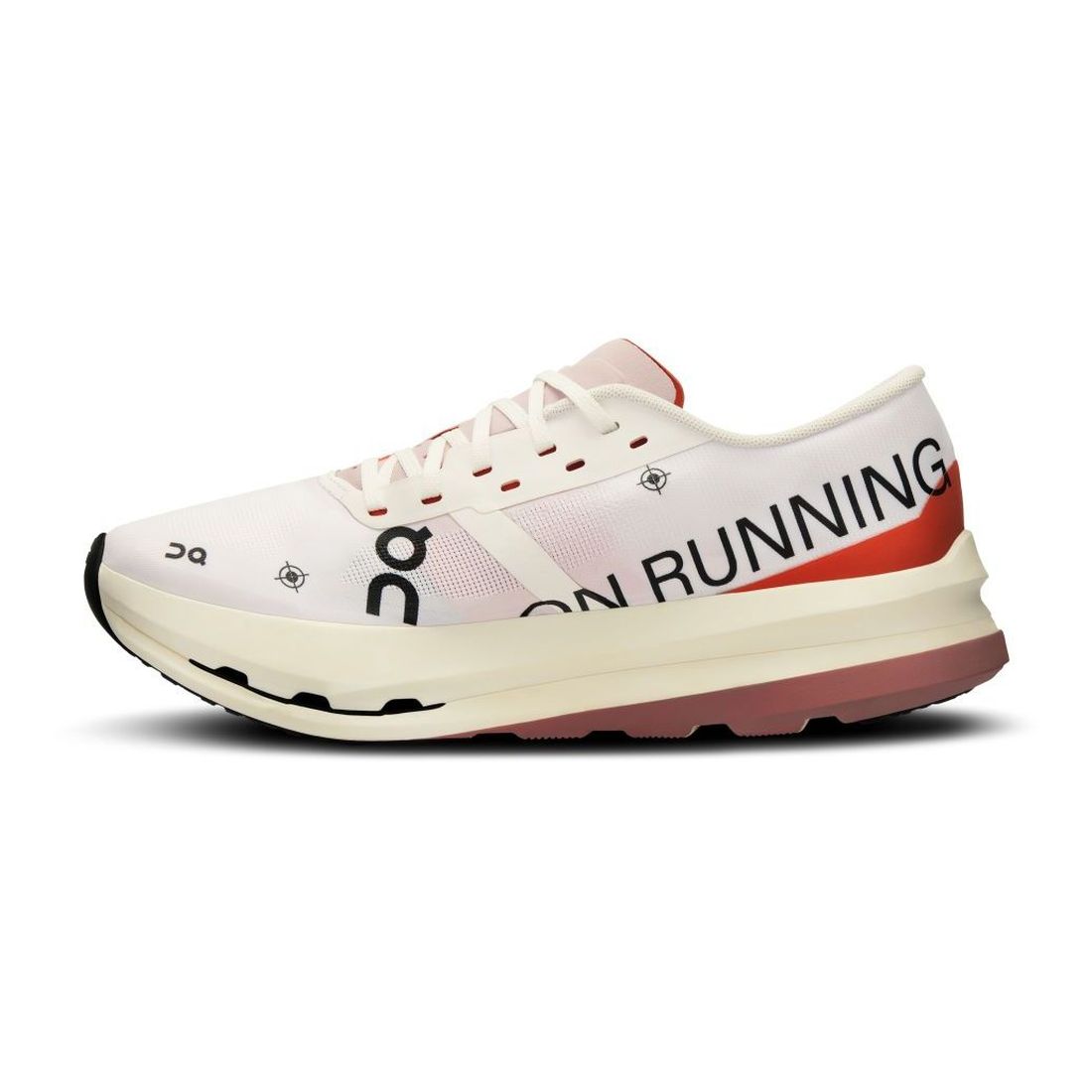 On CLOUDBOOM ECHO 3 Damen Laufschuhe White | Flame Gr. 38 von On