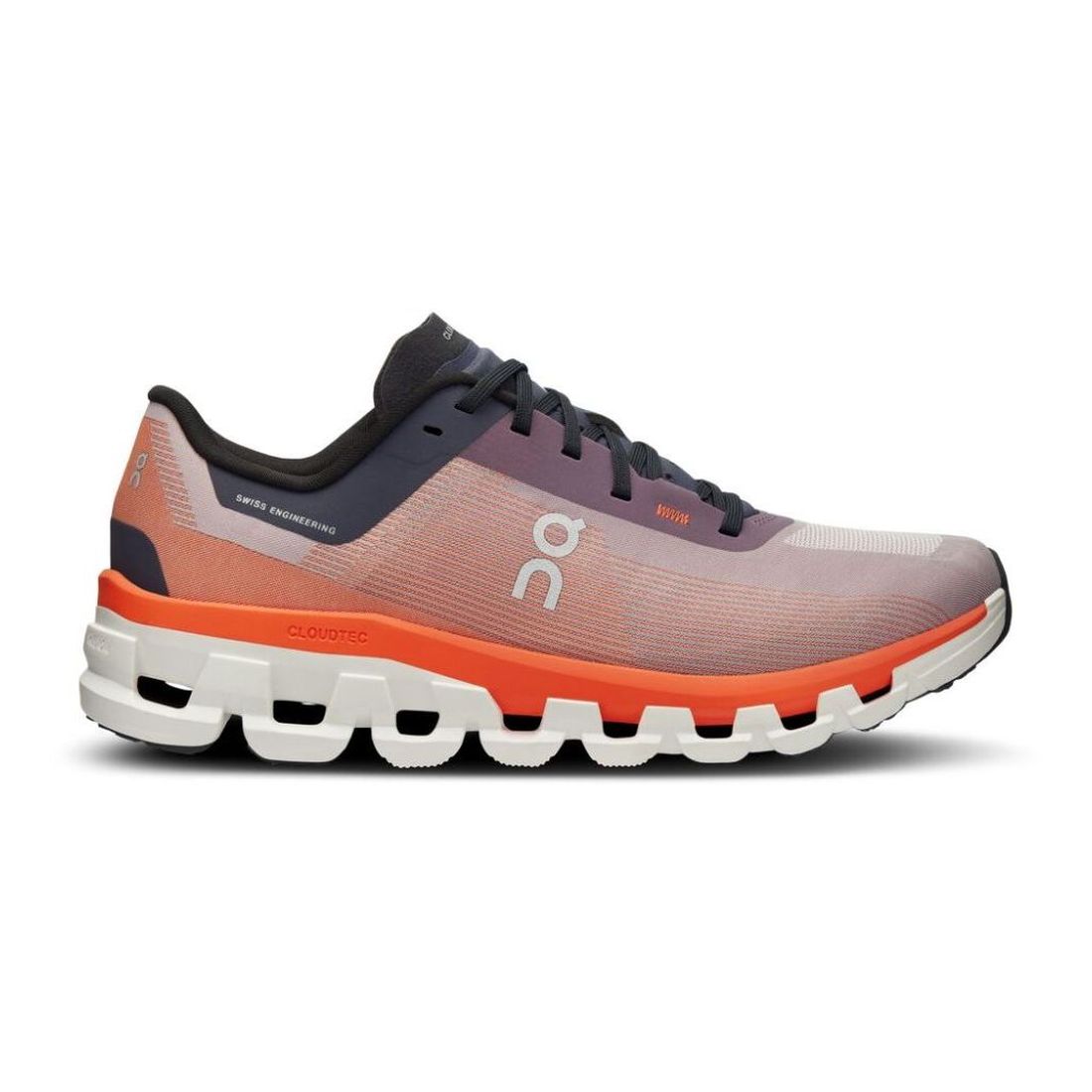 On CLOUDFLOW 4 Damen Laufschuhe Quartz | Flame Gr. 39 von On