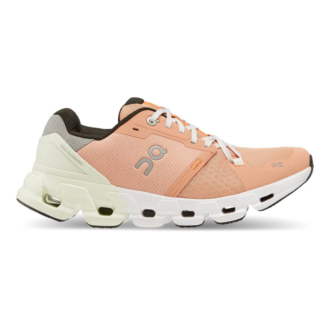 On CLOUDFLYER 4 Damen Laufschuhe peach | aloe Gr. 37,5 von On