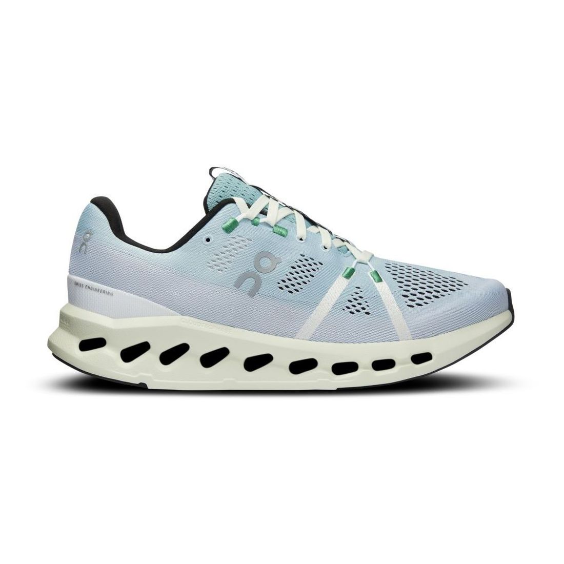 On CLOUDSURFER Herren Laufschuhe Mineral | Aloe Gr. 44,5 von On