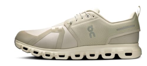On Cloud 6 Herren-Sneaker, wasserdicht, Pelikan/Ghost, 49 EU von On