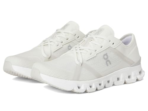 On Cloud X 4 Ad Damen-Sneaker, Weiß/Wolf, 41.5 EU von On