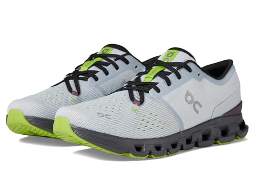 On Cloud X 4 Herren-Sneaker, Glacier/Eclipse, 47.5 EU von On