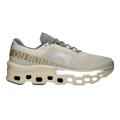 On Women's Cloudmonster 2 Sneaker, Cream/Ice, 40 EU On Women's Cloudmonster 2 Sneaker, Cream/Ice, 40 EU von On