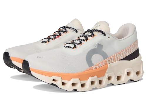 On Cloudmonster 2 Damen-Sneaker, Elfenbein/Mandarine, 36.5 EU On Cloudmonster 2 Damen-Sneaker, Elfenbein/Mandarine, 36.5 EU von On