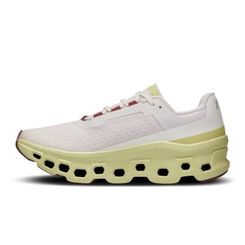 On Cloudmonster Damen-Sneaker, Frost | Akazie, 38.5 EU von On