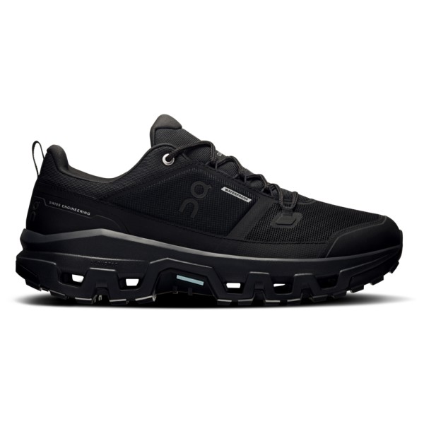 On - Cloudrock Low WP - Wanderschuhe Gr 41 schwarz von On