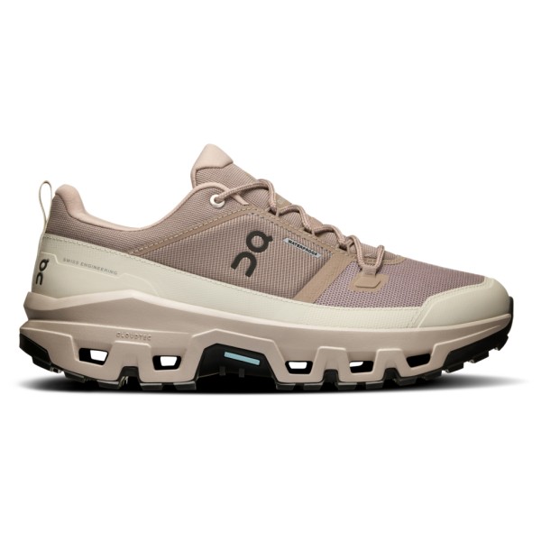 On - Cloudrock Low WP - Wanderschuhe Gr 46 beige/braun von On