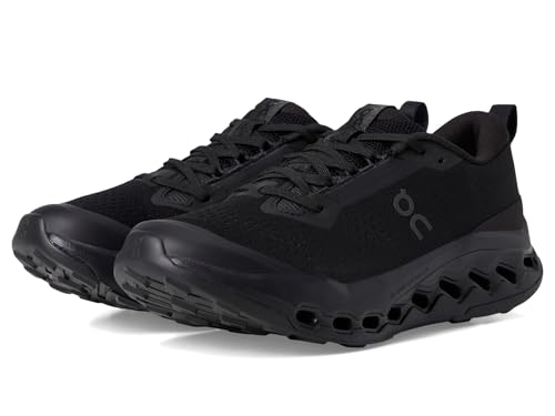 On Cloudsurfer Trail 2 Damen-Sneaker, Schwarz/Schwarz, 37.5 EU von On