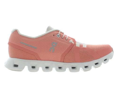 On Damen Cloud 5 Synthetic Textile Flamingo Pearl Trainer 39 EU von On