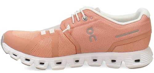 On Damen Cloud 5 Synthetic Textile Flamingo Pearl Trainer 41 EU von On