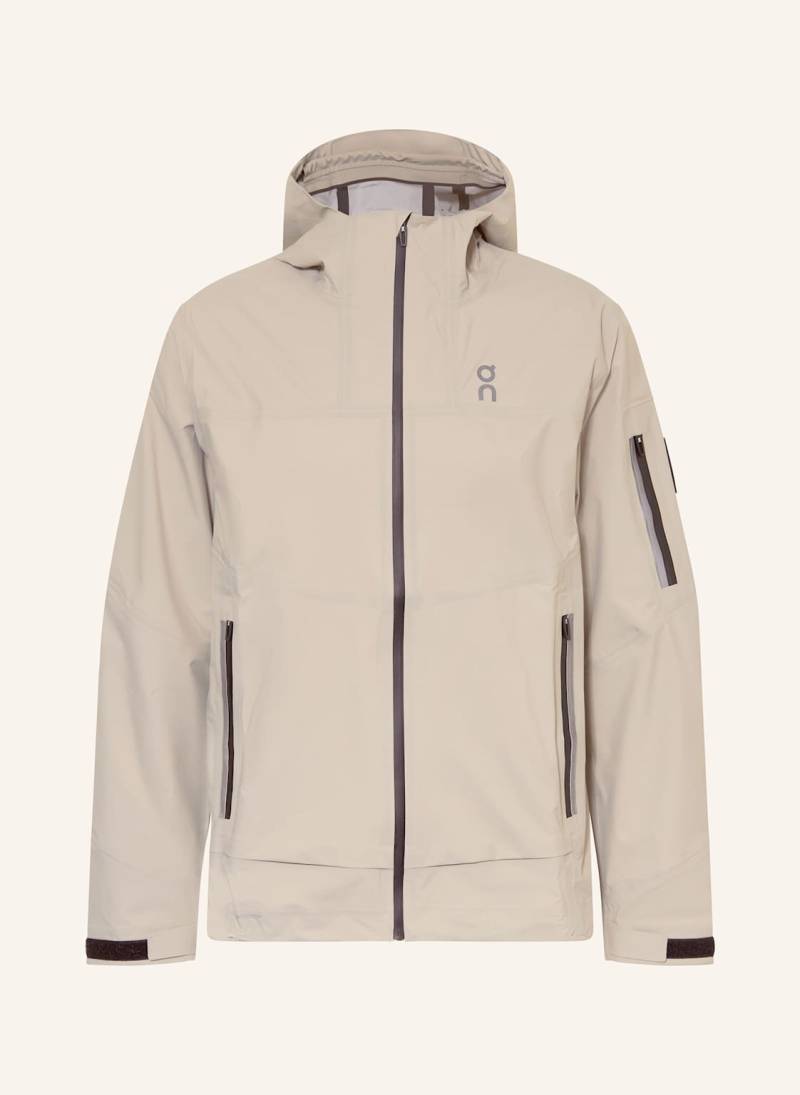 On Funktionsjacke Trek beige von On