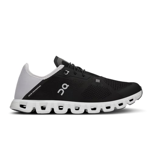 On Herren Cloud 5 Coast Textile Synthetic Black Shadow Trainer 42 EU von On