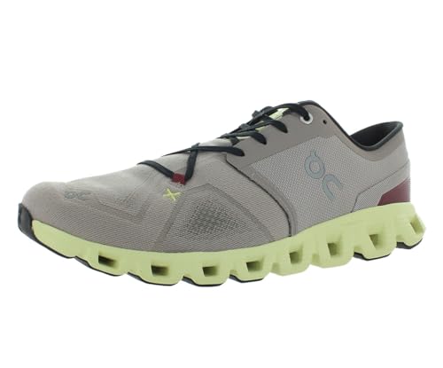 On Herren Cloud X 3 Textile Synthetic Fog Hay Trainer 43 EU von On