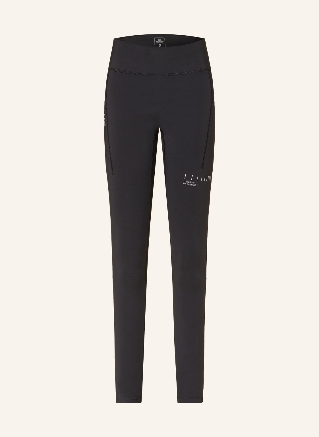 On Lauf-Tights Performance Lumos schwarz von On