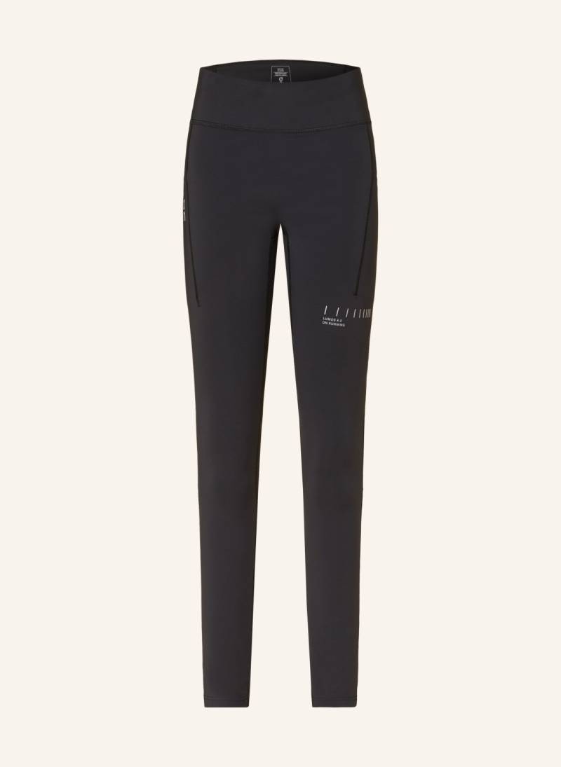 On Lauf-Tights Performance Lumos schwarz von On