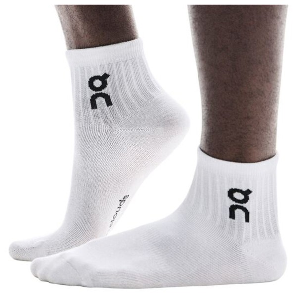 On - Logo Sock Mid 3-Pack - Multifunktionssocken Gr S - EU: 39-42,5 grau von On