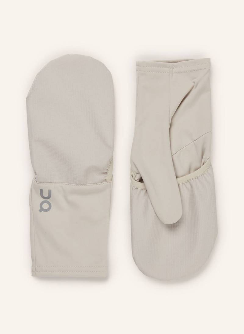 On Multisport-Handschuhe Core Glove Mit Touchscreen-Funktion weiss von On