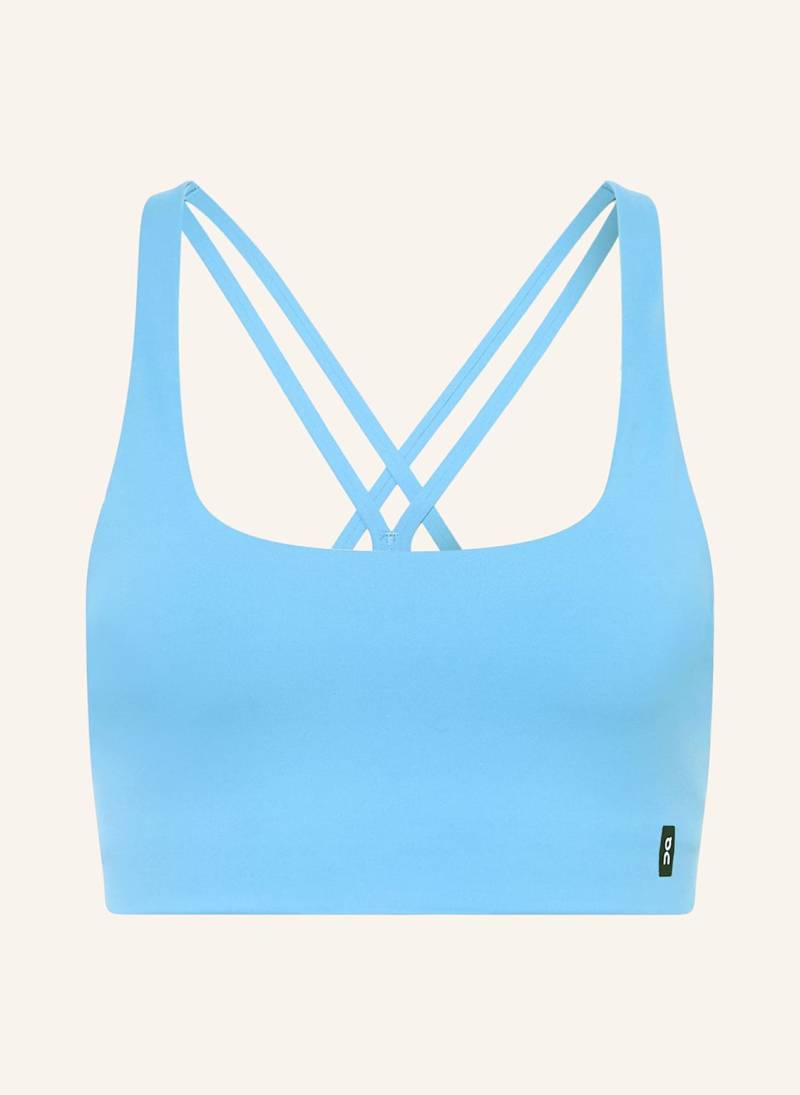 On Sport-Bh Studio Mit Mesh blau von On