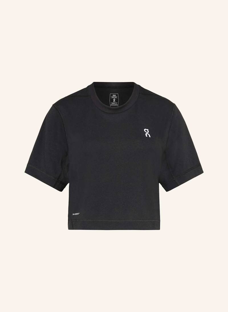 On T-Shirt Train-T Crop schwarz von On