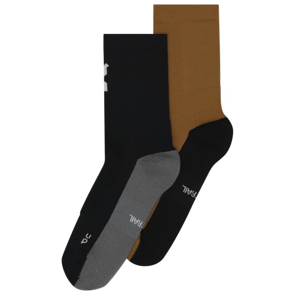 On - Trail Sock High 2-Pack - Wandersocken Gr S - EU: 39-42,5 schwarz von On