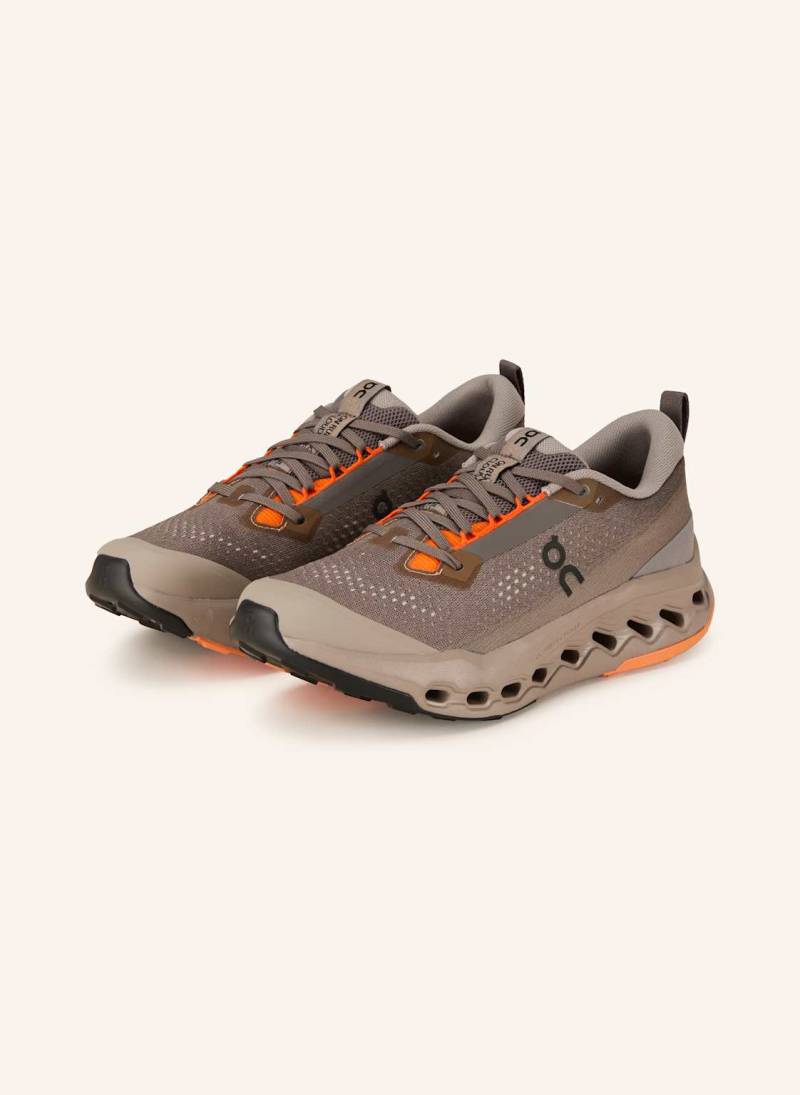 On Trailrunning-Schuhe Cloudsurfer Trail 2 braun von On
