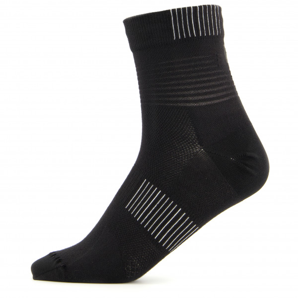 On - Women's Ultralight Mid Sock - Laufsocken Gr M schwarz von On