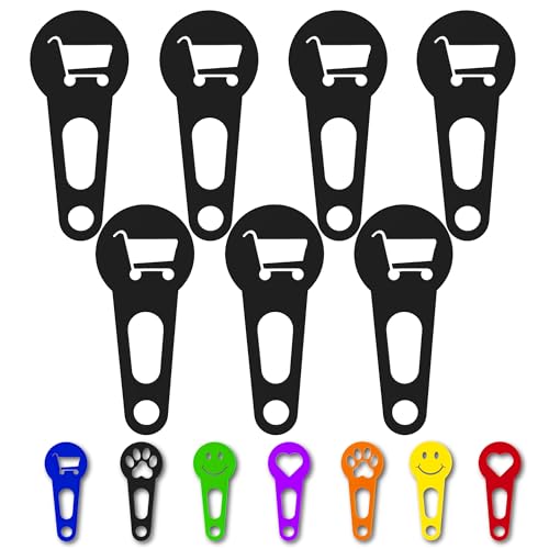 Einkaufswagenchips Einkaufswagenlöser zum sofort abziehen; Einkaufswagen-Chip Schlüsselanhänger; Einkauf-Wagenchip sofort wieder ablösen und Schlüssel einstecken (Schwarz, Einkaufswagen, 15 Stück) Einkaufswagenchips Einkaufswagenlöser zum sofort abziehen; Einkaufswagen-Chip Schlüsselanhänger; Einkauf-Wagenchip sofort wieder ablösen und Schlüssel einstecken (Schwarz, Einkaufswagen, 15 Stück) von OnAir