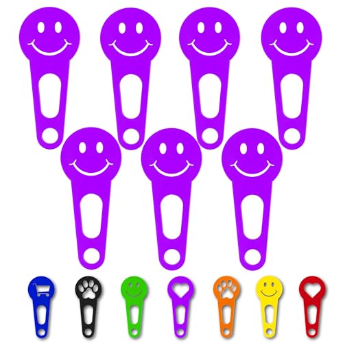 OnAir Einkaufswagenchips Einkaufswagenlöser zum sofort abziehen; Einkaufswagen-Chip Schlüsselanhänger; Einkauf-Wagenchip sofort wieder ablösen und Schlüssel einstecken (Violett, Happy Face, 7 Stück) OnAir Einkaufswagenchips Einkaufswagenlöser zum sofort abziehen; Einkaufswagen-Chip Schlüsselanhänger; Einkauf-Wagenchip sofort wieder ablösen und Schlüssel einstecken (Violett, Happy Face, 7 Stück) von OnAir