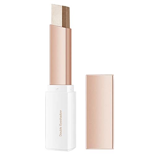Doppelfarbene Lidschattenstock 2 in 1 Gradient Schimmer Lidschatten Augen Make -up 2.5g Style22 von OnIUeZky