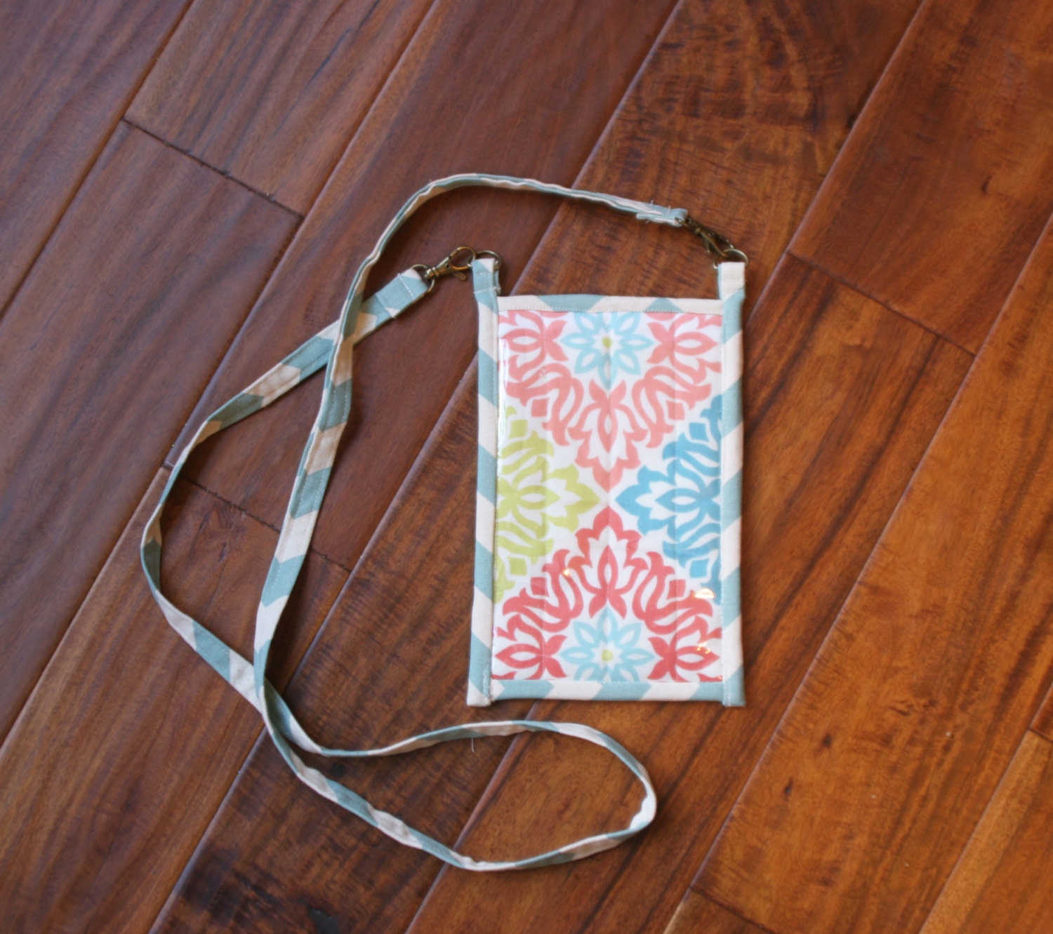 Blau Und Rosa Tasche Handtasche Blau Und Rosa Tasche Handtasche von OnPinsAndNeedlesOK