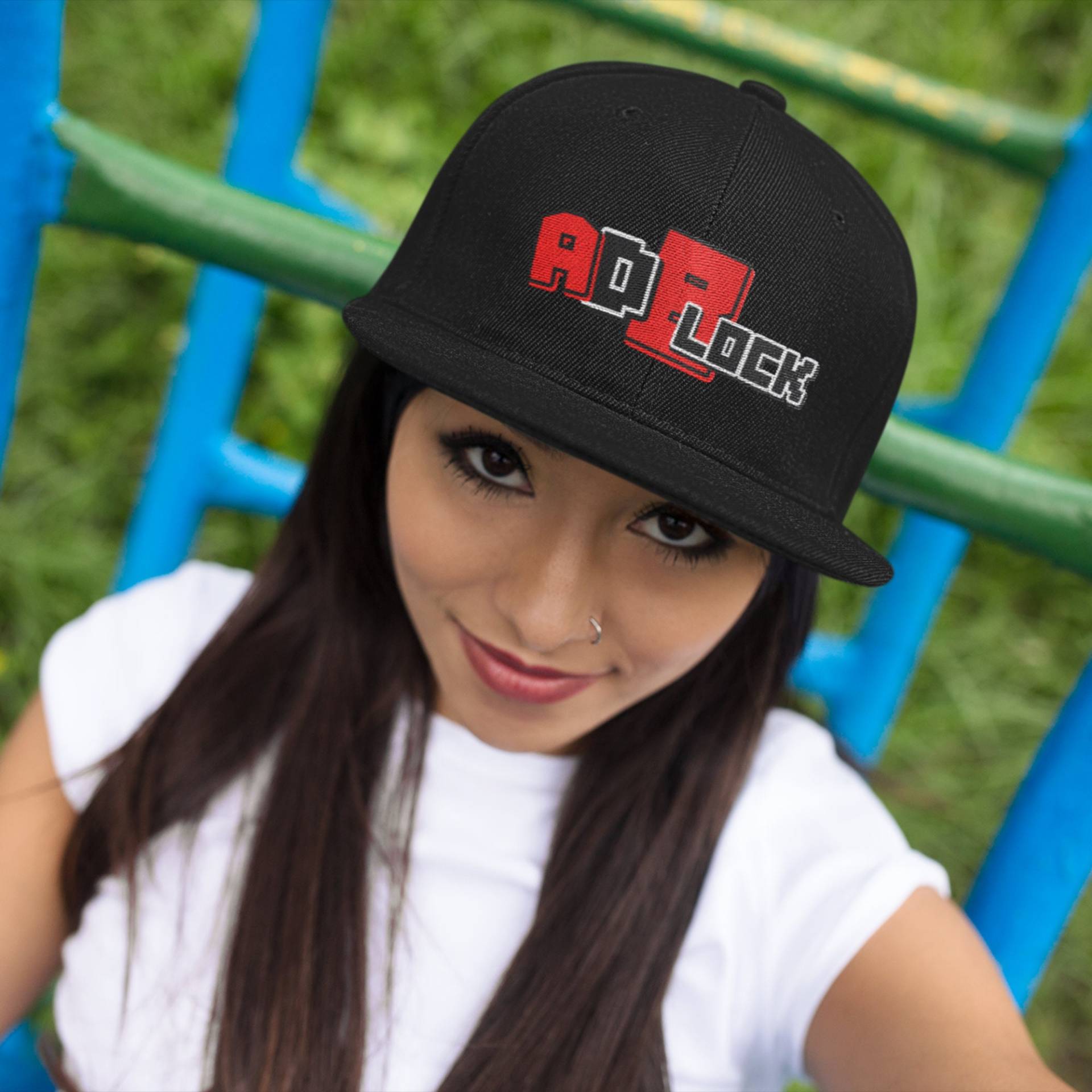 Game Terminologie Snapback Hat - Gamer Cap Mit Lustigem Logo Im Retro Stil | Stickdatei Pixel Modern Design Style "Adblock" Game Terminologie Snapback Hat - Gamer Cap Mit Lustigem Logo Im Retro Stil | Stickdatei Pixel Modern Design Style "Adblock" von OnRelaxed