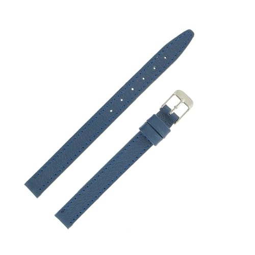 OnWatch Uhrenarmband, 10 mm, blau, aus Buffalo-Leder, handgefertigt, 10mm, Vollnarbenleder OnWatch Uhrenarmband, 10 mm, blau, aus Buffalo-Leder, handgefertigt, 10mm, Vollnarbenleder von OnWatch