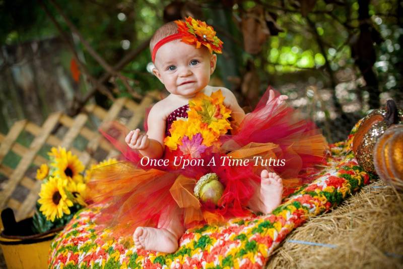 Herbst Fee Kostüm, Tutu Kleid, Halloween-Kostüm, Fee, Wald Blätter Tutu, Blatt Renaissance Festival von OnceUponATimeTuTus