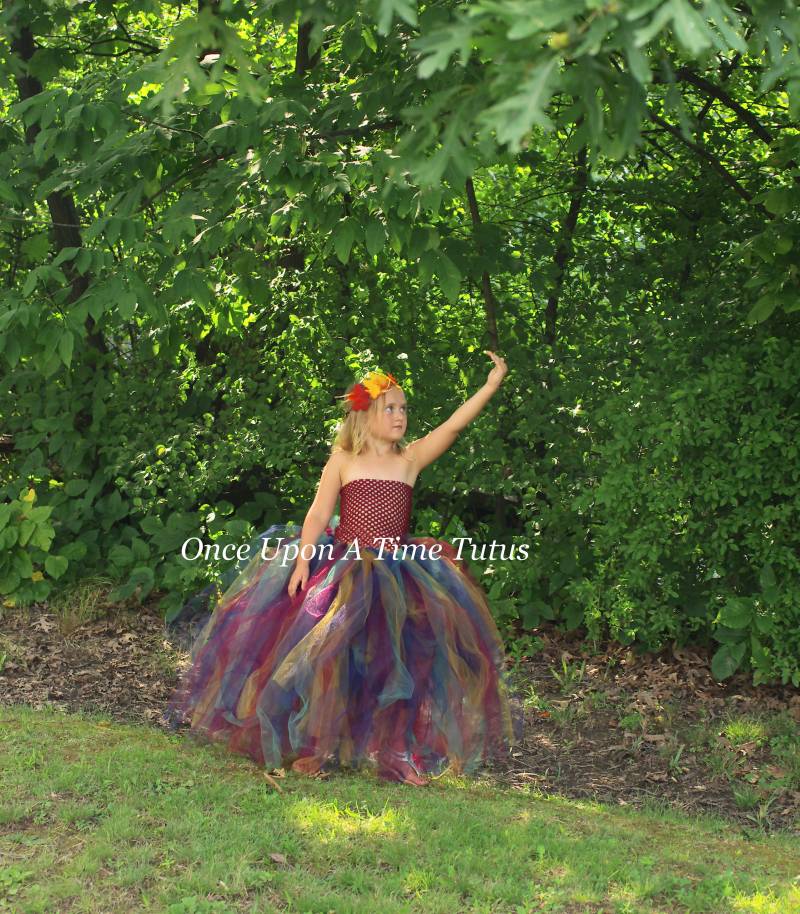 Herbst Prinzessin Tutu Kleid - Maroon Queen Halloween Kostüm Kleines Mädchen Größe 6 12 18 Monate 12M 2 T 3 4 5 7 8 10 Hochzeit von OnceUponATimeTuTus