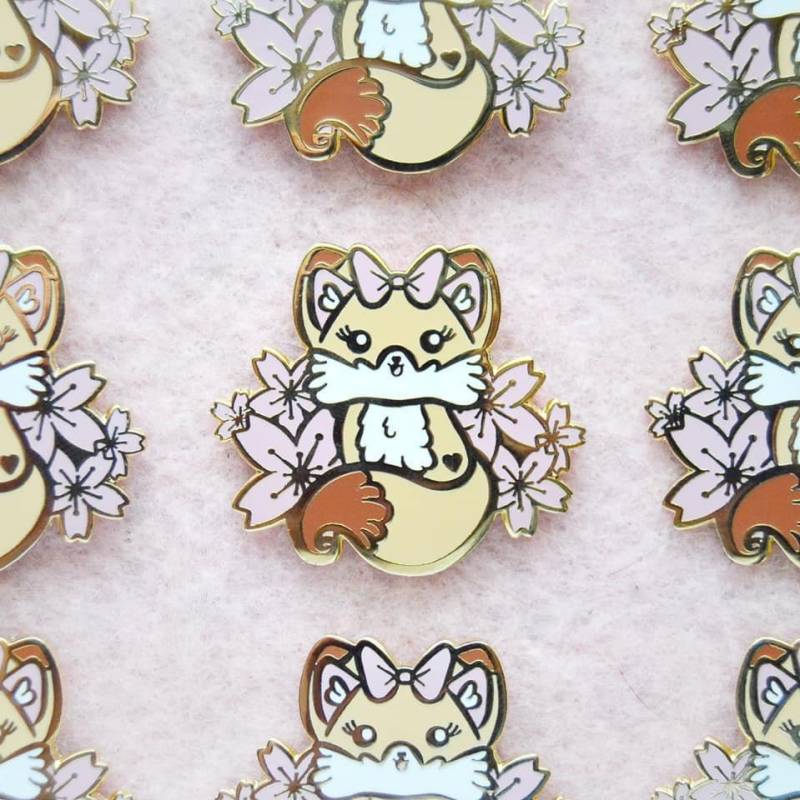 Kirschblüte Fuchs Emaille Pin ~ Pastell Sakura Anstecker Geschenk Kawaii Tasche Accessoires Liebhaber Frühlingsblüten Kirschblüte Fuchs Emaille Pin ~ Pastell Sakura Anstecker Geschenk Kawaii Tasche Accessoires Liebhaber Frühlingsblüten von OnceUponaPinEtsy