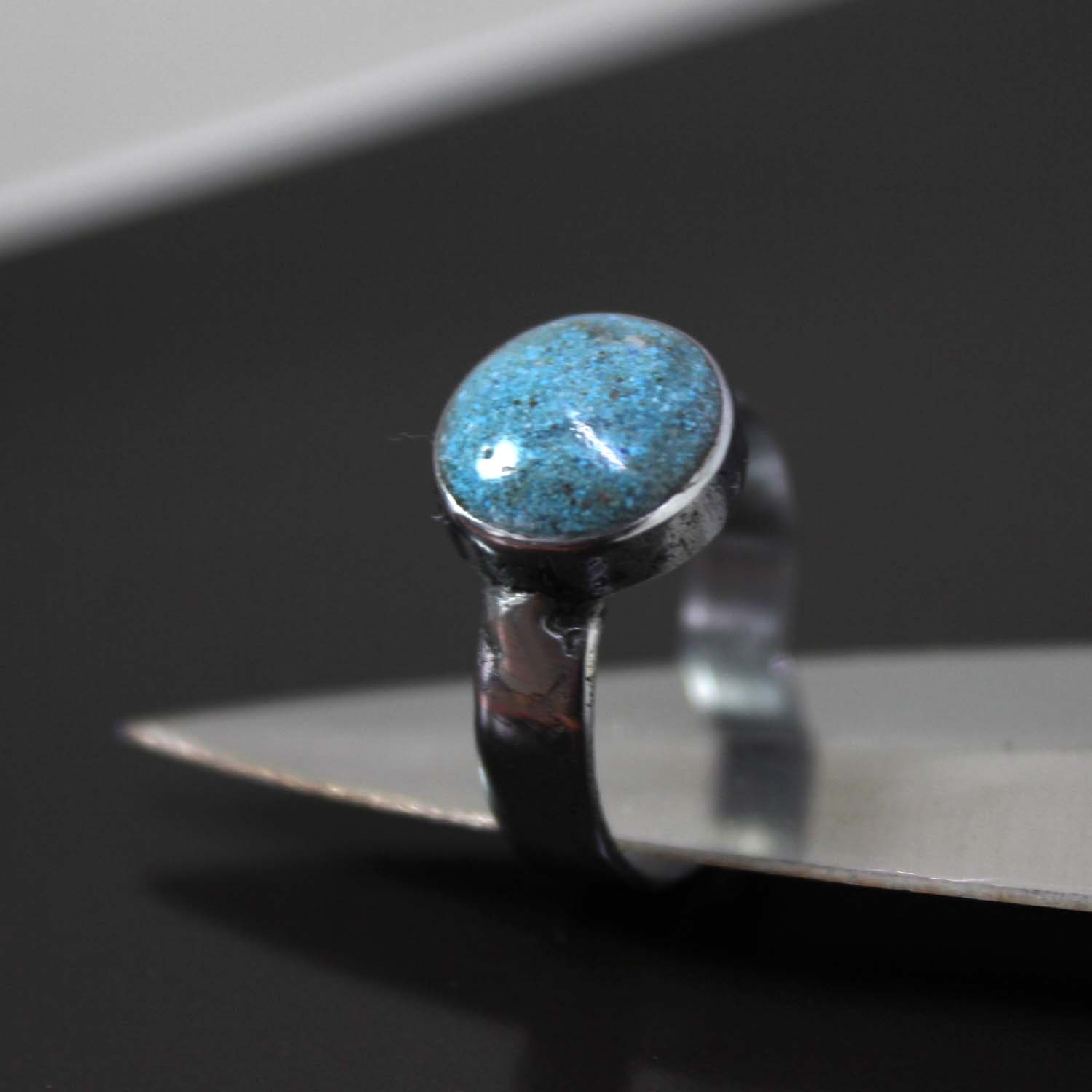 Ring-Gemeinsame Natürlichen Türkisen Größe 8 Ring-Gemeinsame Natürlichen Türkisen Größe 8 von OndesdeFormes