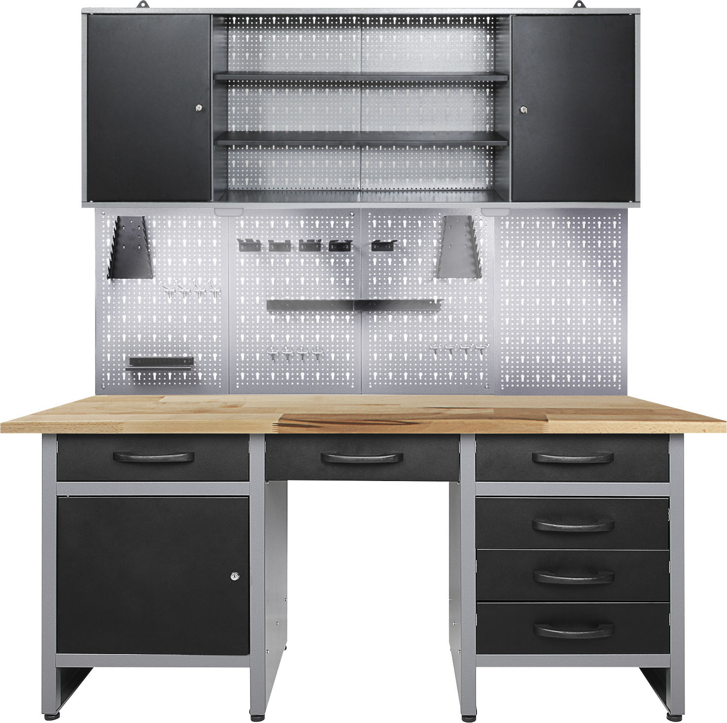 ONDIS24 Werkstatt-Set "Harry", mit LED Touch-Lampen, inkl. Hakenset ONDIS24 Werkstatt-Set "Harry", mit LED Touch-Lampen, inkl. Hakenset von Ondis24