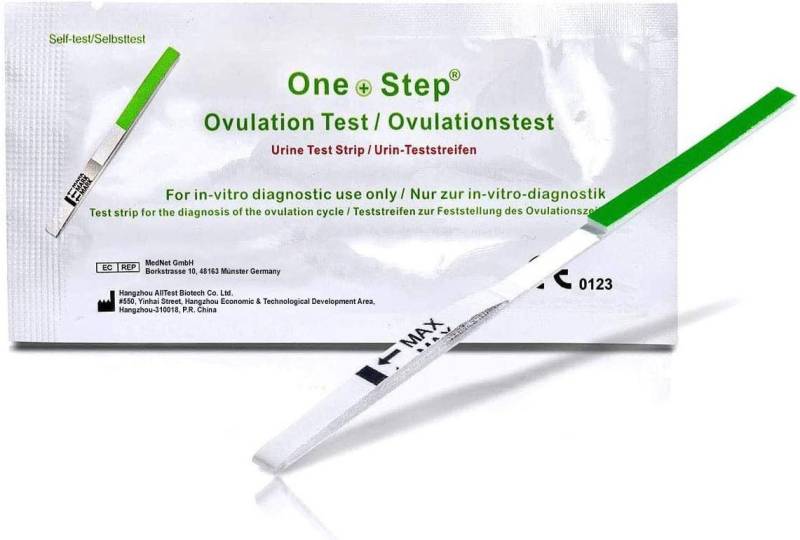 One+Step Ovulationstest Ovulationstest mit optimaler Sensitivität 20 miu/ml, 50 tlg. von One+Step