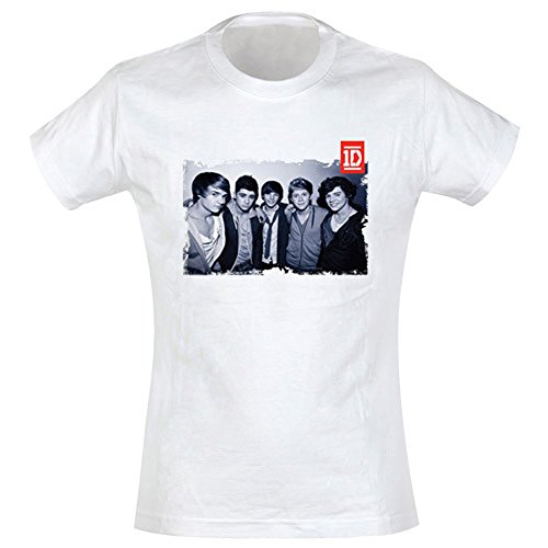 One Direction - Girl-Shirt Black and White Photo (in XL) von One Direction