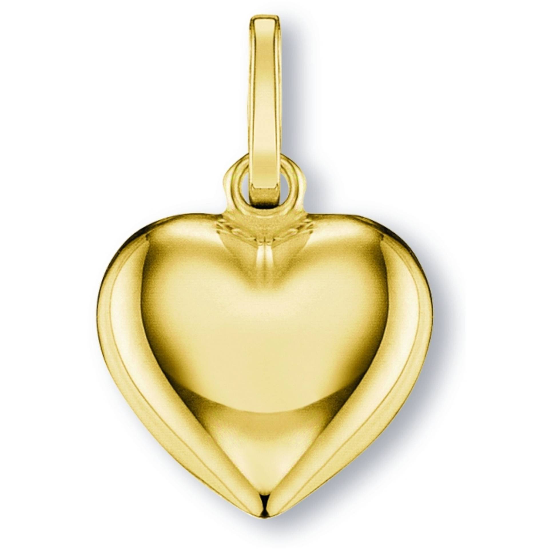 ONE ELEMENT Kettenanhänger "Herz Herz Anhänger aus 333 Gelbgold", Herz von One Element