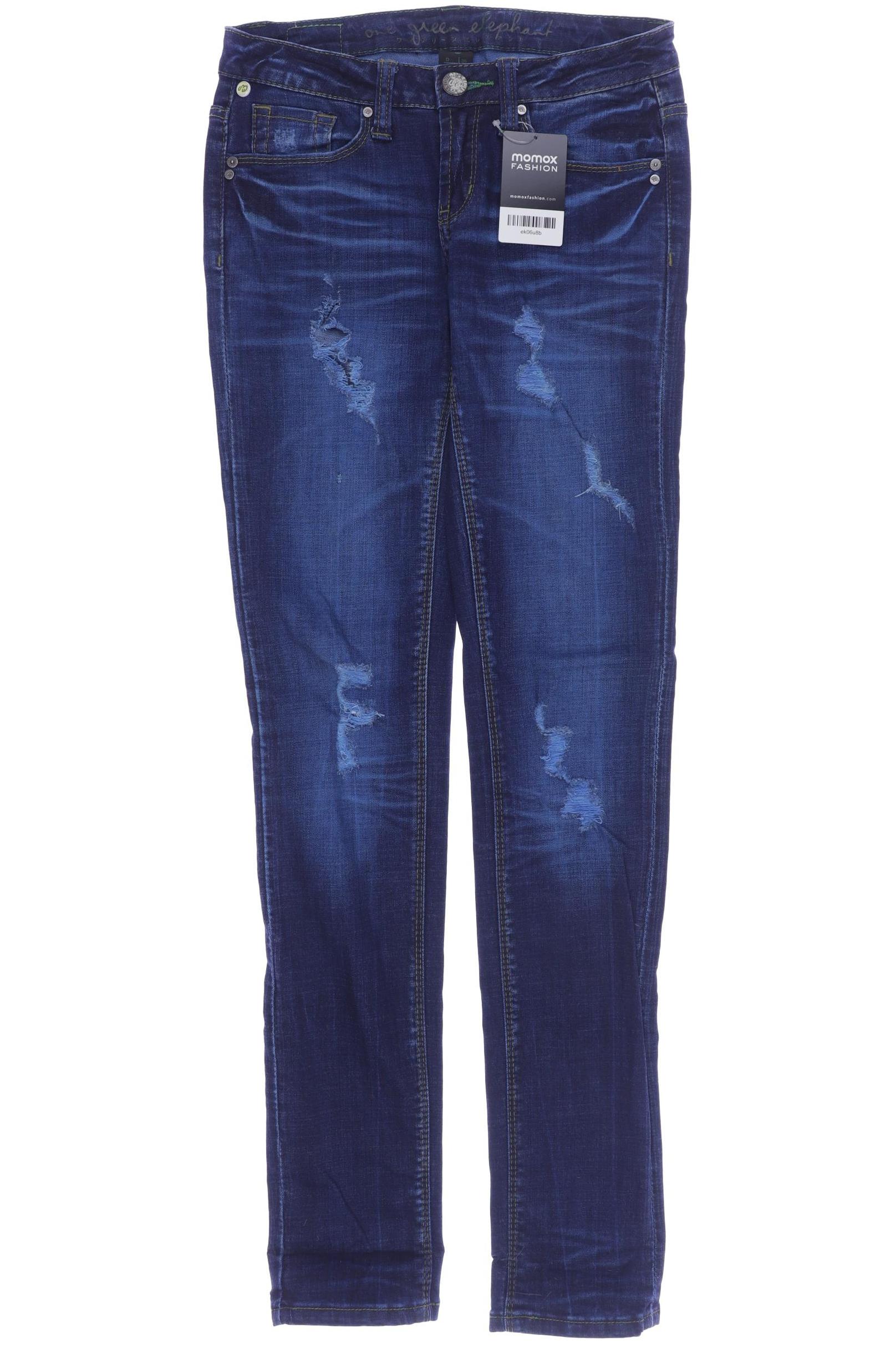 One Green Elephant Damen Jeans, blau von One Green Elephant