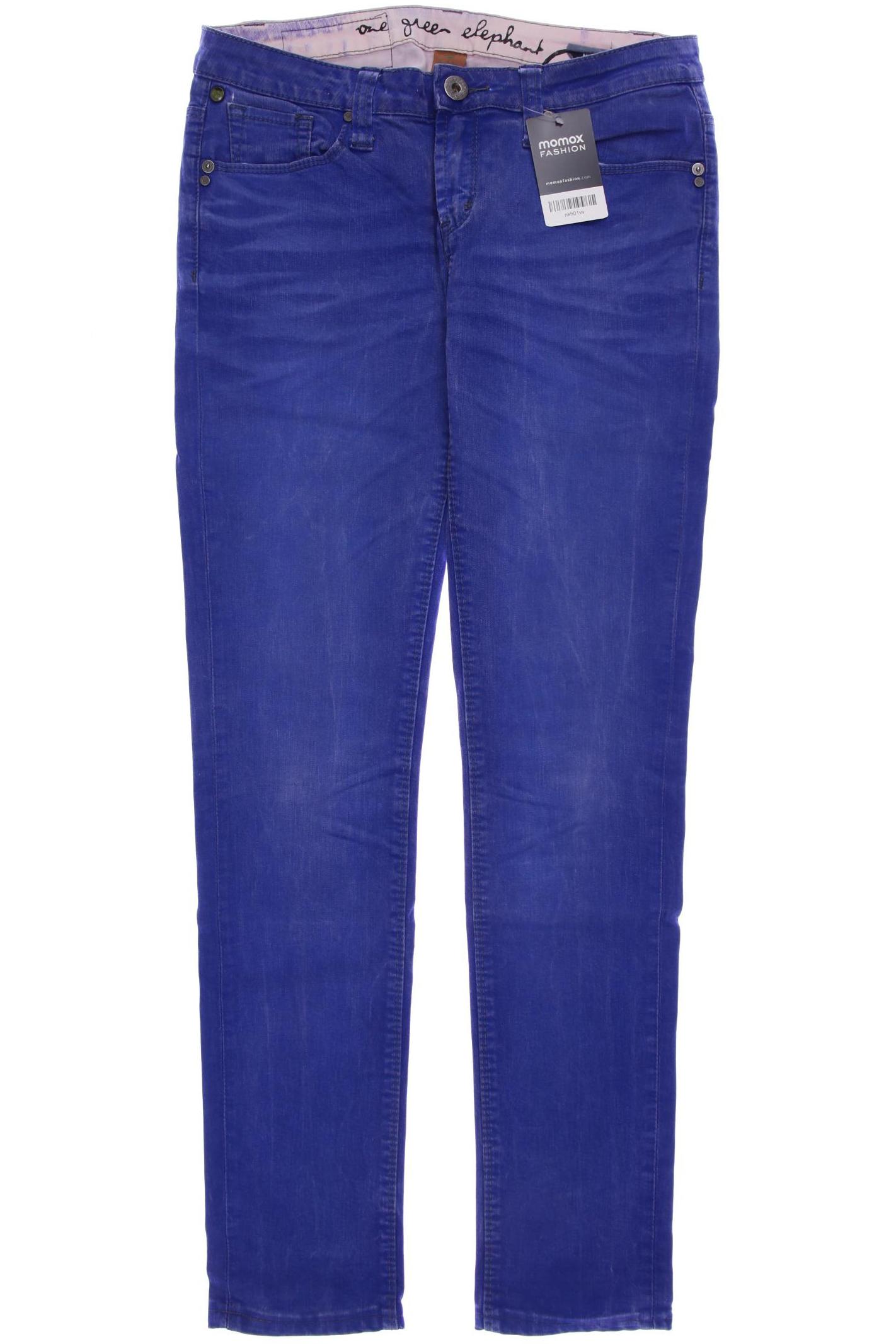 One Green Elephant Damen Jeans, blau von One Green Elephant